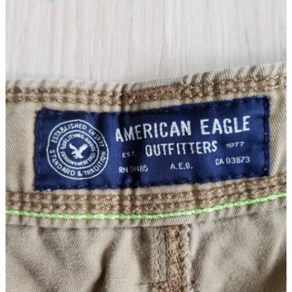 Mens Shorts‎ Bundle Size 30 Gap Wrangler AE Cargo Chino Camo Summer Lot 7Pc - Picture 15 of 16